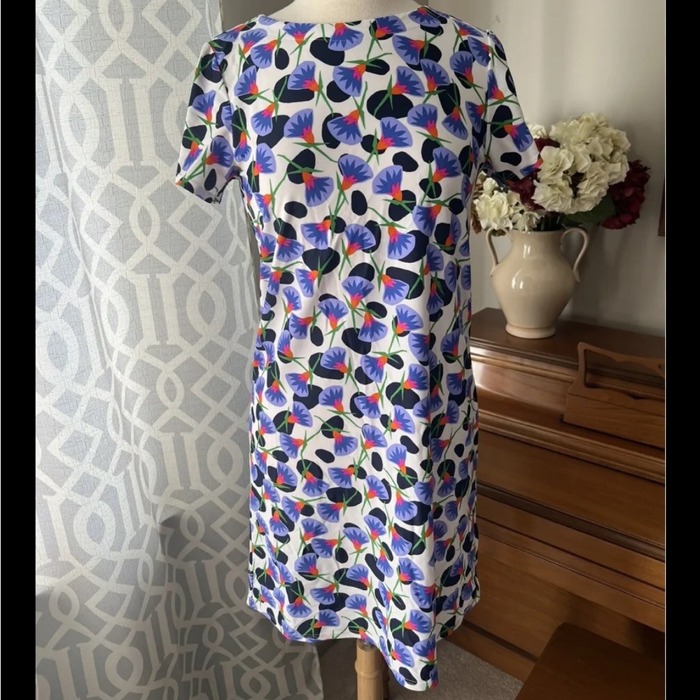NWT✨ JUDE CONNALLY Stretchy Active Ella Dress, Jude Cloth, Dancing Lillies, XS